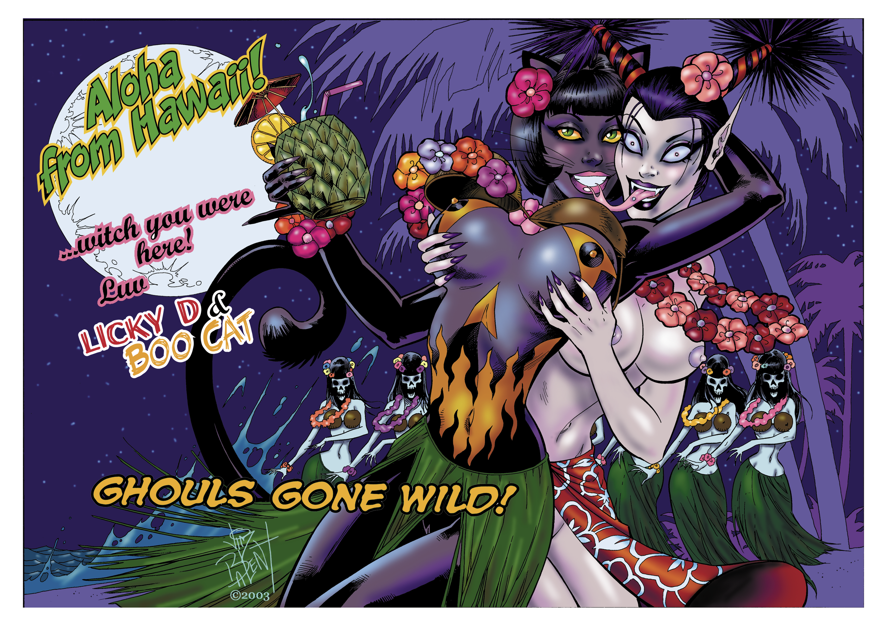 Ghouls Gone Wild: Hawaiian Holiday Double-Size ReIssue